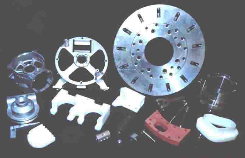 Parts made by Machining, Turning or Wire EDM